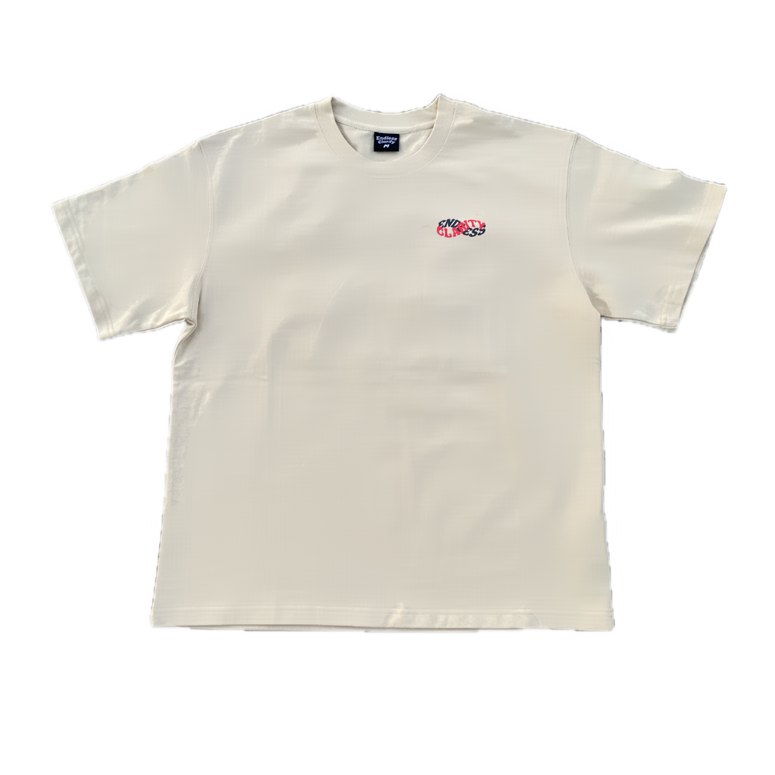 LIFE WITH CLARITY HEAVYWEIGHT TEE (BEIGE)