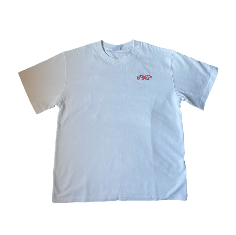 LIFE WITH CLARITY HEAVYWEIGHT TEE (WHITE)